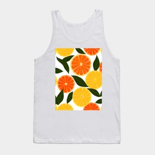 Citrus pattern, Graphic design Tank Top